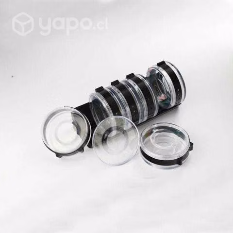 ESPECIERO CILINDRICO 6 pcs