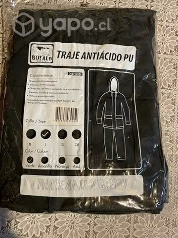 Traje impermeable bufalo