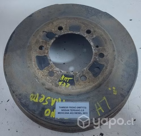 Tambor Freno (NMT172) Nissan Terrano 2.5 Mexicana