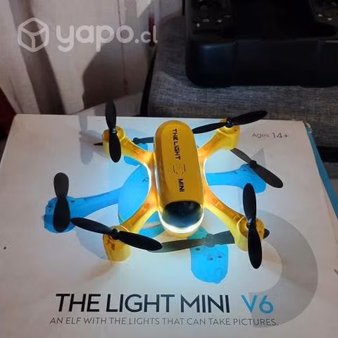 Generico Mini Dron V6 Camara 4khd y estabilizador