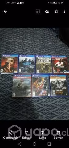 Ps4 pro impecable con 2 controles y juegos
