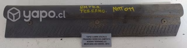Tapiz Cubre Zocalo Tras Der (NMT011) Terrano 2.5