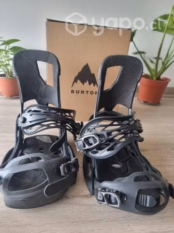 Fijaciones Burton talla L - Imagen 2