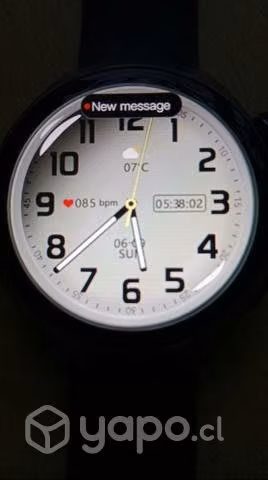 Smartwatch monitor salud y deporte