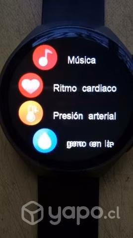 Smartwatch monitor salud y deporte