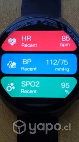 Smartwatch monitor salud y deporte
