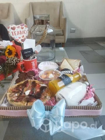 Box de desayuno sorpresa con wafles