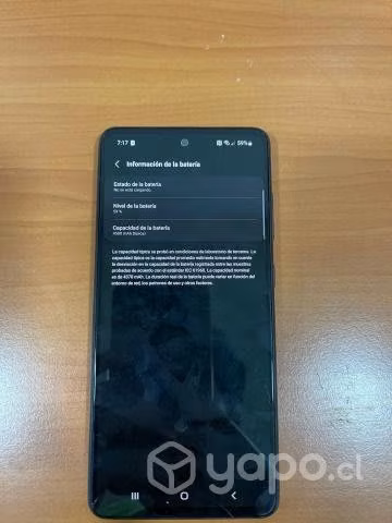 Samsung a52 1 año de uso