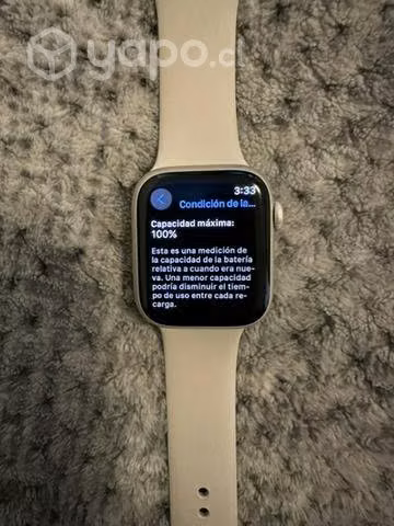 Apple Watch serie 9 45mm GPS aluminio blanco estel - Imagen 2