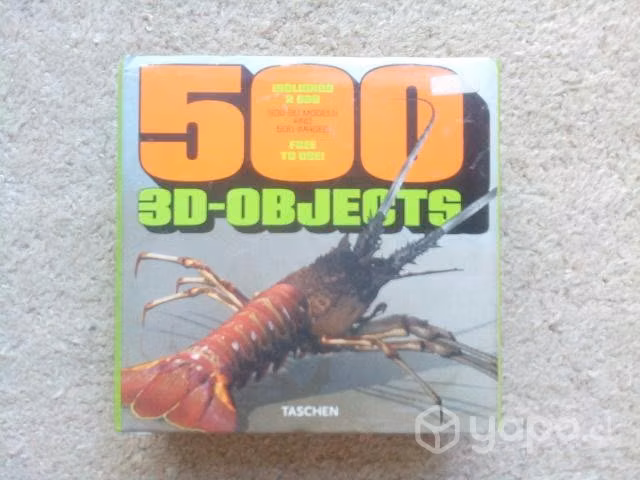 Libro 500 3D OBJECTS