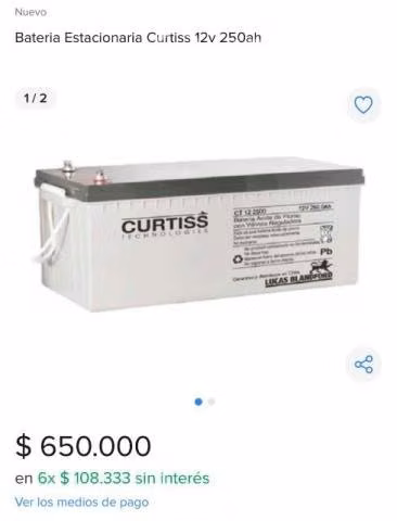 Bateria curtiss