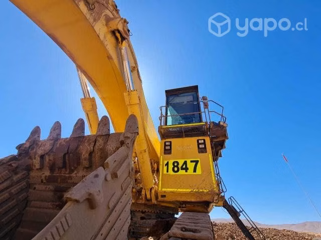 Excavadora komatsu PC2000-8 serie n°20340 motor n°