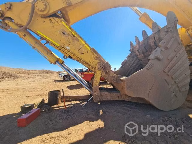 Excavadora komatsu PC2000-8 serie n°20340 motor n°