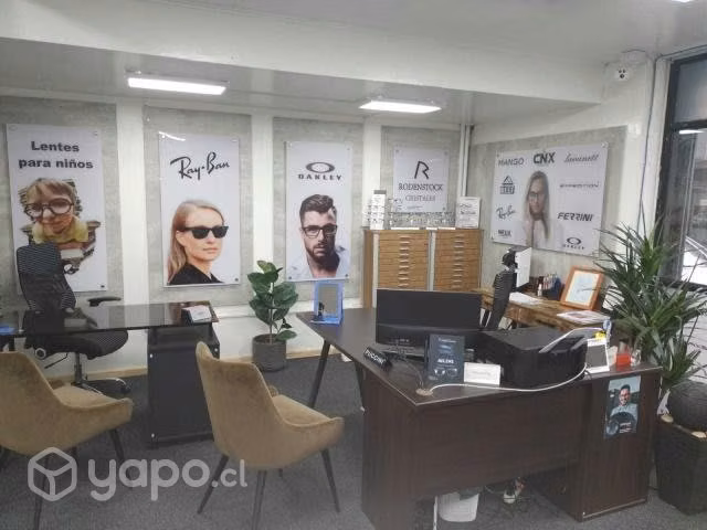 Se vende óptica funcionando excelente oportunidad