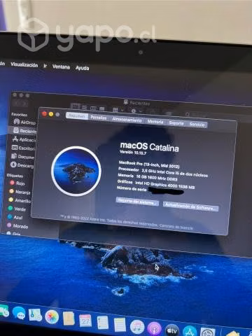 MacBook Pro mid 2012 - Imagen 4