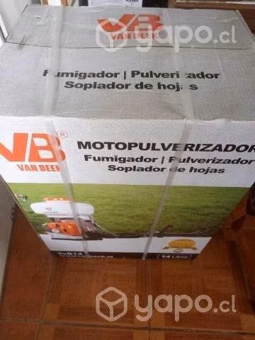 Fumigador nuevo + demoledor (rotomartillo) usado.