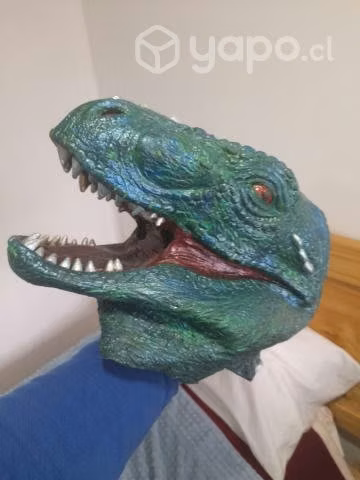 Máscara Dinosaurio hecha de latex (talla estándar)