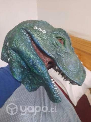 Máscara Dinosaurio hecha de latex (talla estándar) - Imagen 2