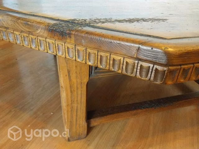 Mesa de centro de madera noble - Imagen 2