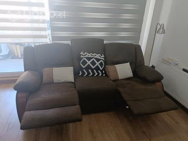 Sofa CIC Rusty Reclinable 3 cuerpos