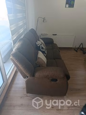 Sofa CIC Rusty Reclinable 3 cuerpos