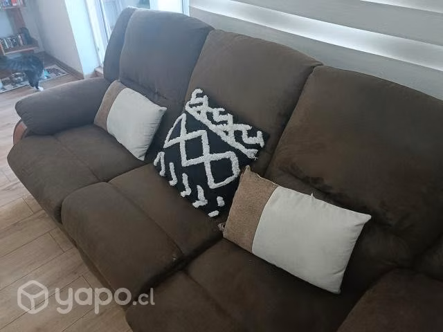 Sofa CIC Rusty Reclinable 3 cuerpos