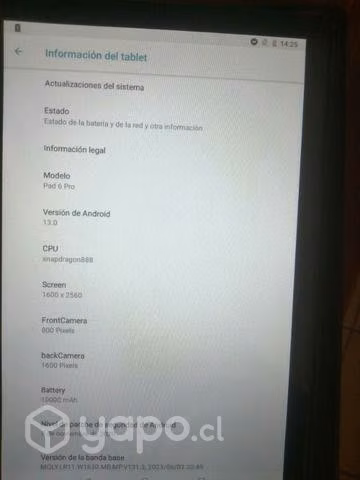 Tablet pad 6 pro - Imagen 4