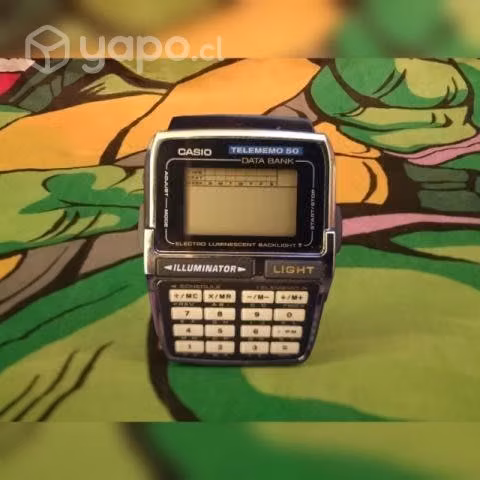 Reloj casio databank telememo 50