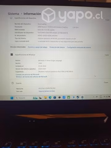Laptop Asus Tuf Gaming A15 - Imagen 2