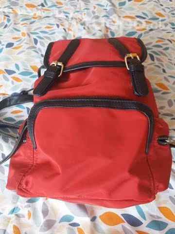 Mochila color burdeos - Imagen 2
