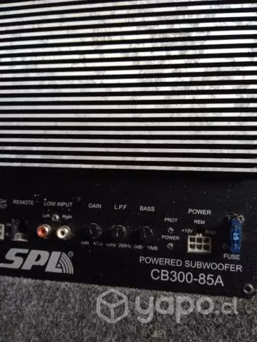 POWERED SUBWOOFER SPL