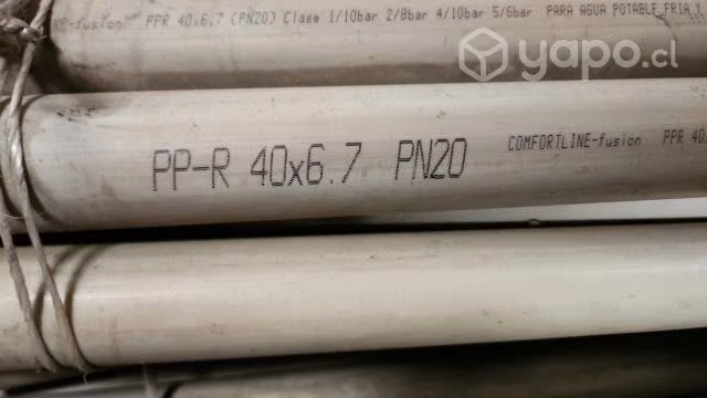 Tuberia hidraulica ppr 40mm