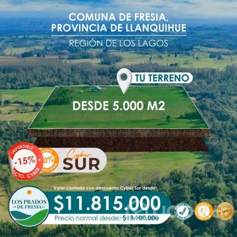 Parcelas en fresia