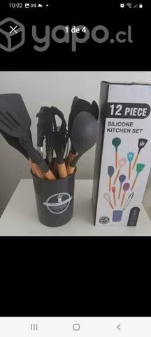 Utensilios de cocina dde silicona 12 piezas
