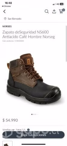 Zapatos de seguridad hombre talla 41 están nuevos