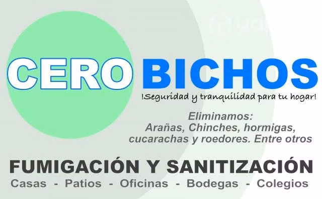 Fumigación y Sanitización