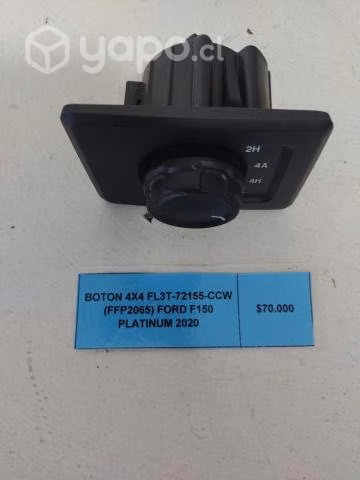 Boton 4x4 FL3T-72155-CCW (FFP2065) Ford F150 Plat