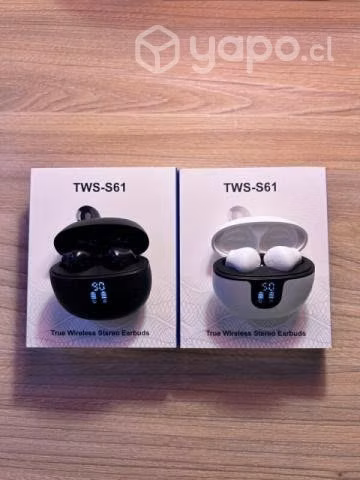 Audifonos S61 High Definition Negro/Blanco