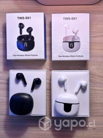 Audifonos S61 High Definition Negro/Blanco