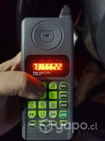 Teléfono motorola TELE TAC 200 coleccionistas