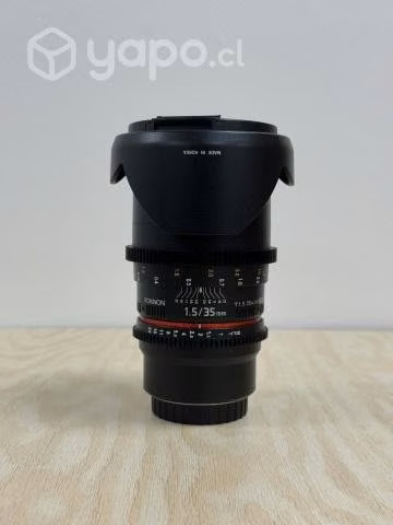 Rokinon Cinema Lenses. Montura Micro 4/3 - Imagen 3