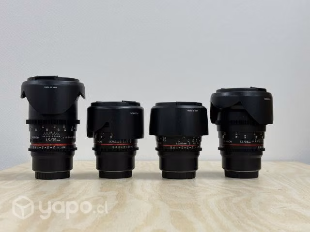 Rokinon Cinema Lenses. Montura Micro 4/3 - Imagen 2