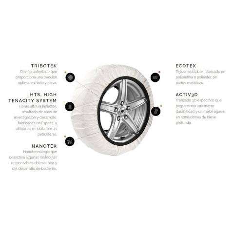 Cadenas de Nieve Textiles Isse Modelo Super 58 - Imagen 5