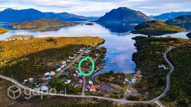 Sitio 506 mts2 en Puerto Aguirre ,región de Aysen