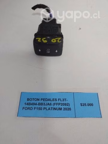 Boton Pedales (FFP2092) Ford F150 Platinum 2020