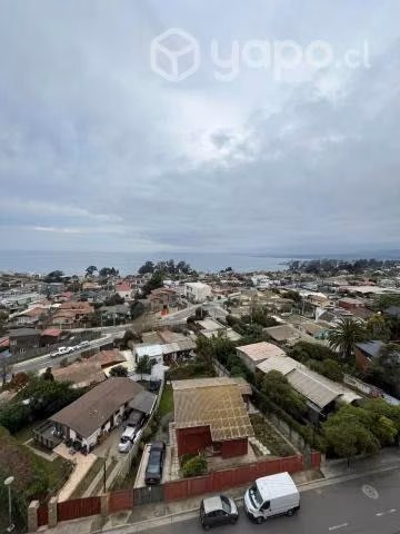 Único departamento vista a la ciudad y mar Concón