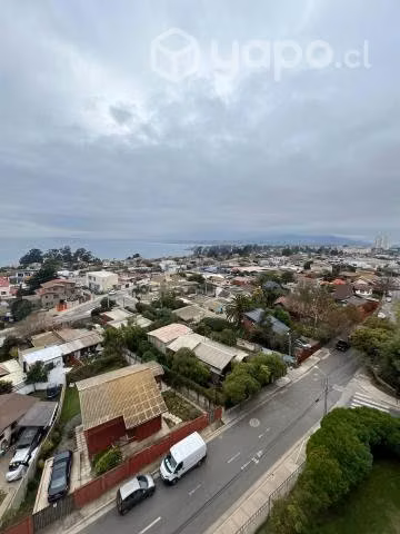 Único departamento vista a la ciudad y mar Concón