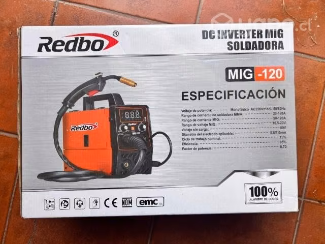 Soldadora Redbo Inverter Mig-120