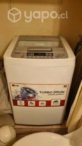 Lavadora de 8 Kg con tecnología Turbo Drum