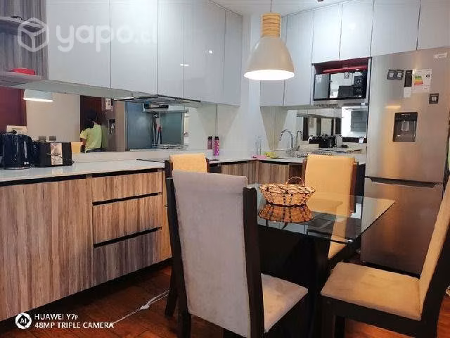 Departamento en condominio con playa y marina a pa